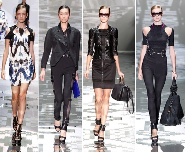 Sexy a ryze ženská kolekce Gucci jaro-léto 2010 (http://www.luxurymag.cz)